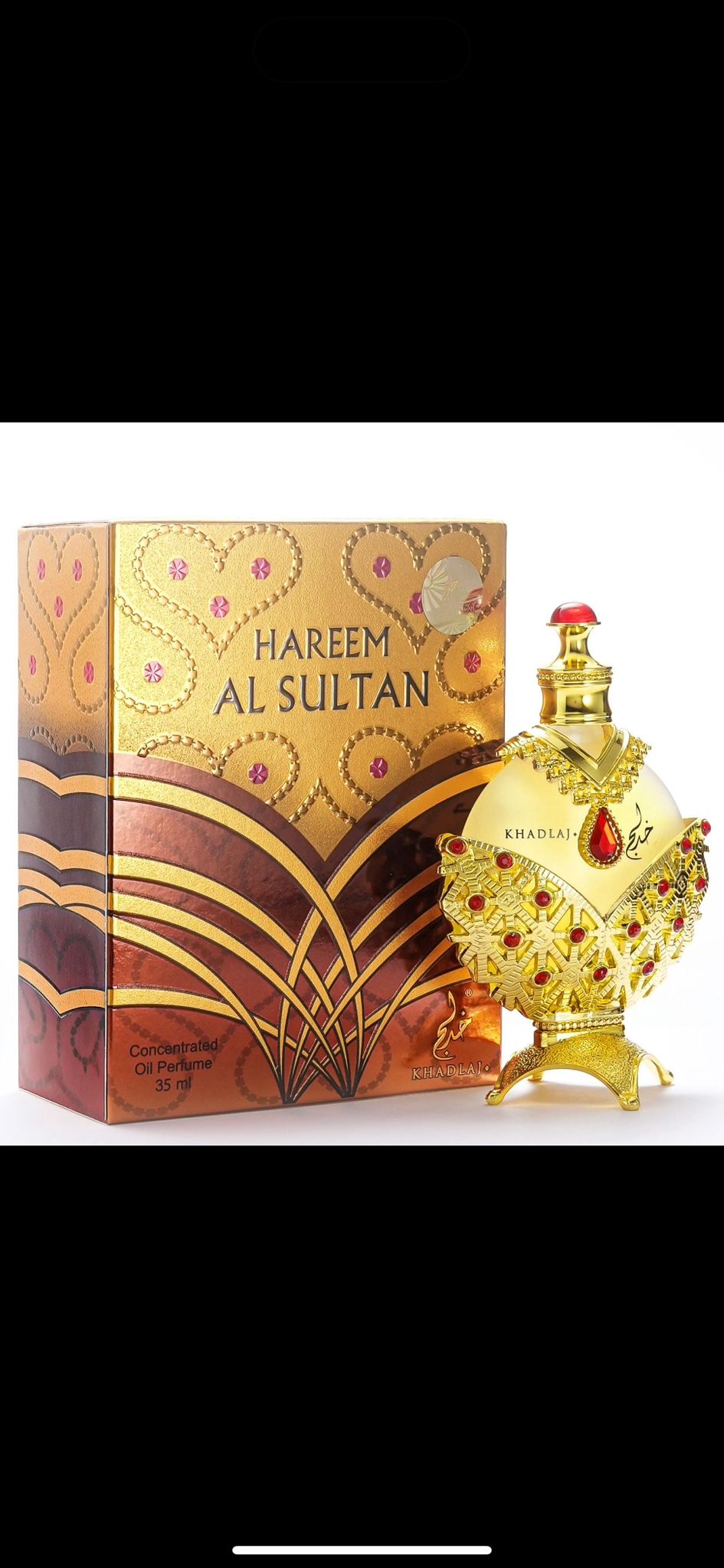 Hareem Al Sultan Gold  concentrado en aceite 35ml/12ml